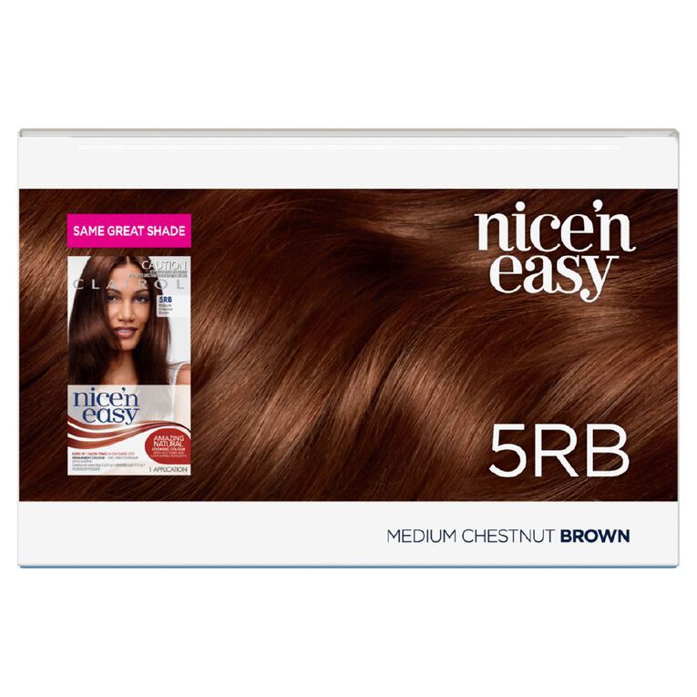 Clairol Nice n Easy 5RB Med Chestnut Brown, , hi-res