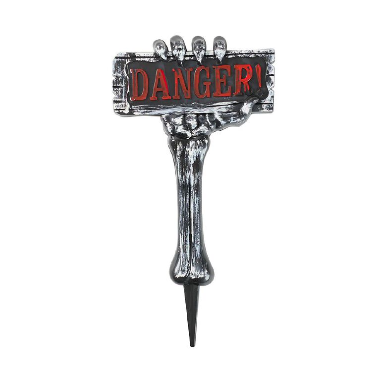 Scarehouse Danger Skeleton Hand Decoration, , hi-res