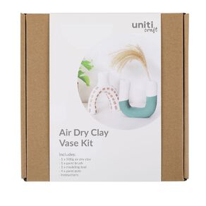 Uniti Air Dry Clay Vase Kit