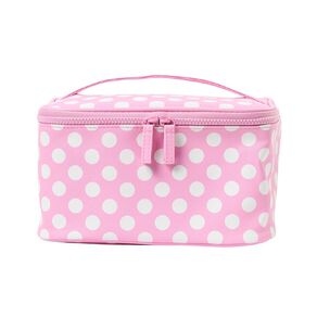 Poppi Cosmetic Bag Pink Polka Dot