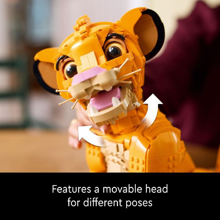Disney LEGO Young Simba the Lion King 43247, , hi-res