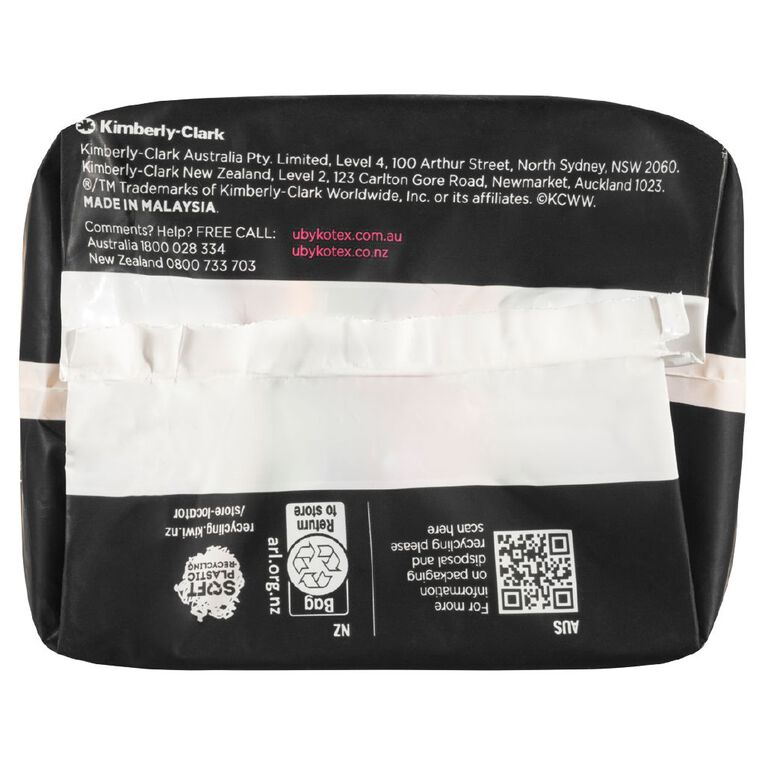 U By Kotex Ultra-thin Super Wings Pads 12 Pack, , hi-res