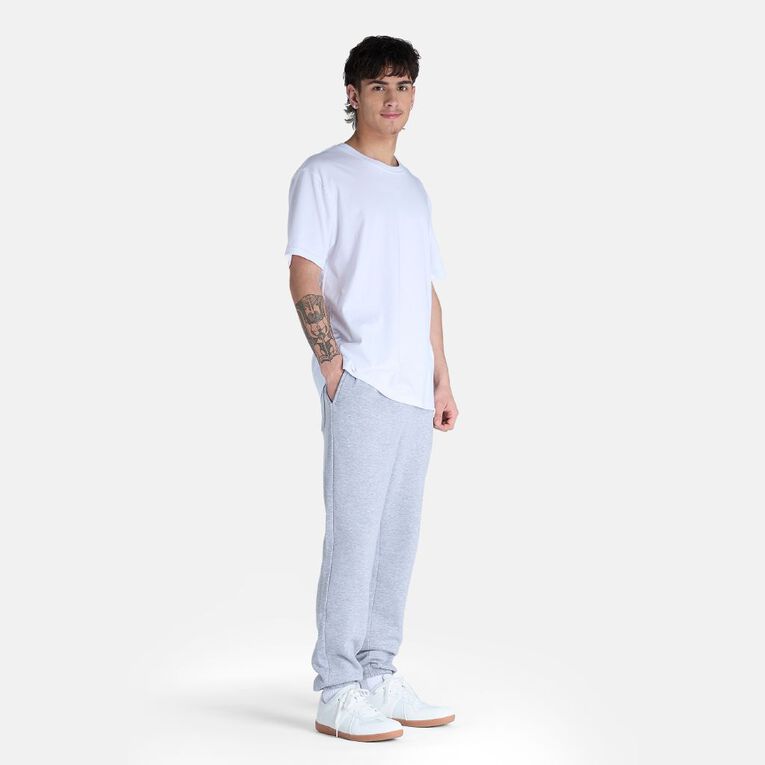 H&H Adults' Trackpants, Grey Mid, hi-res