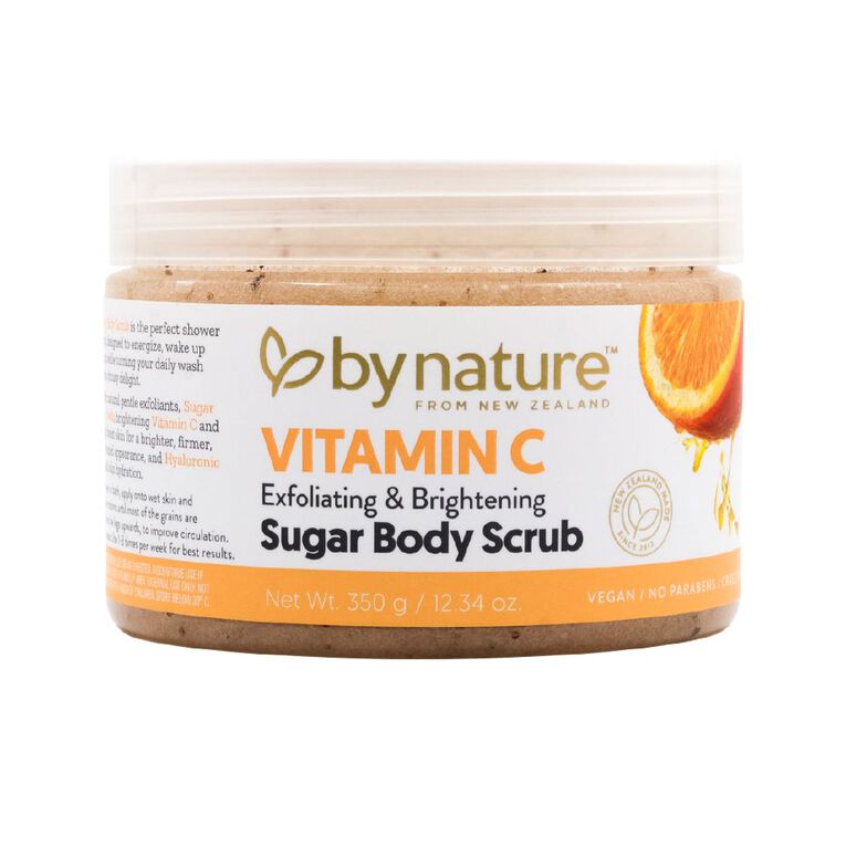 By Nature Glow Vitamin C Body Scrub, , hi-res