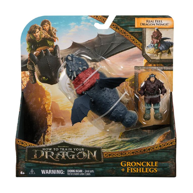How to Train your Dragon Viking & Dragon Gronkle and Fishlegs, , hi-res