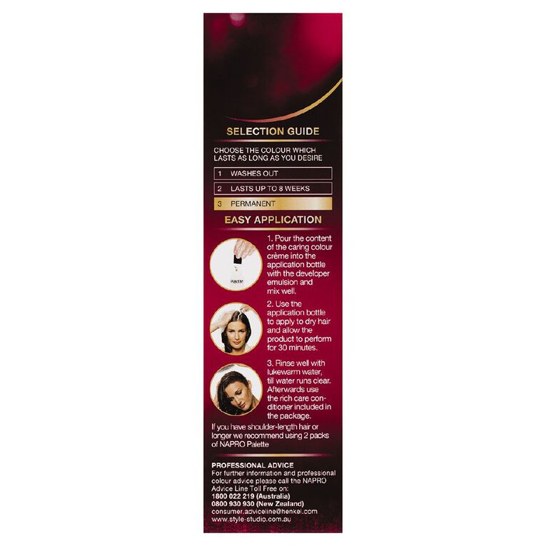 Napro Palette Hair Colour Chestnut 5-68, , hi-res