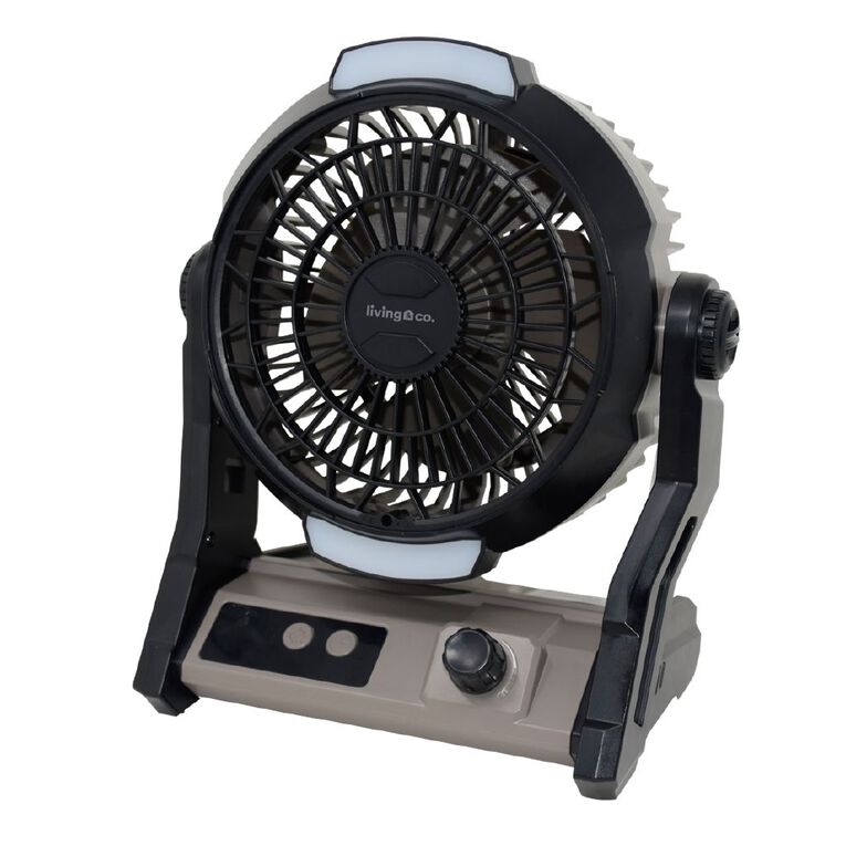 Living & Co Multifunctional LED Charging Fan, , hi-res