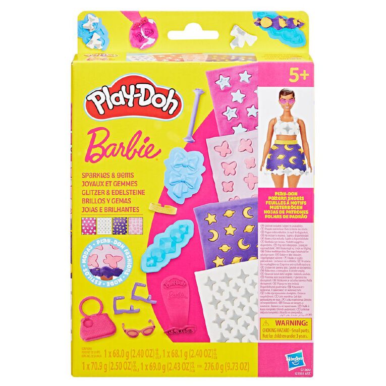 Play-Doh Barbie Designer Pattern Packs Assorted, , hi-res