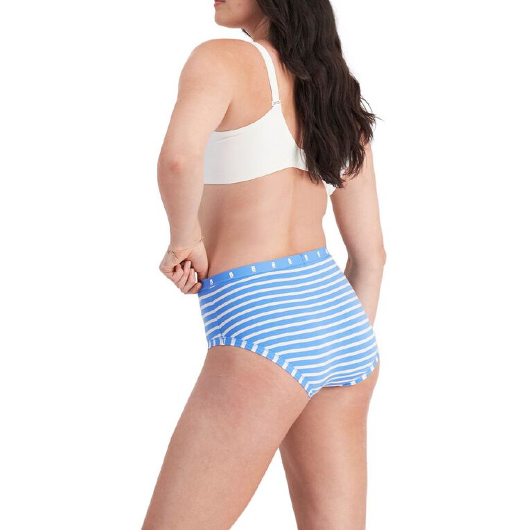 B FOR BONDS Women's Full Briefs 2 Pack, Blue/Pink, hi-res
