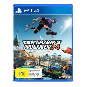 PS4 Tony Hawk's Pro Skater 3 + 4