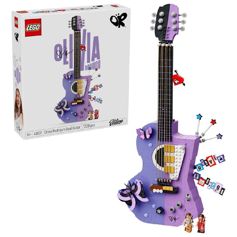LEGO Editions Music Olivia Rodrigo's Dual Guitar 43031, , hi-res