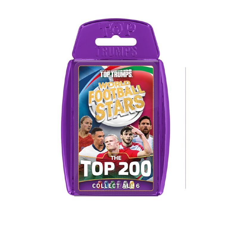 Top Trumps World Football Stars Top 200 Game, , hi-res