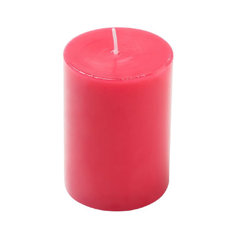 Waxworks Citronella Pillar Candle 10cm Assorted, , hi-res