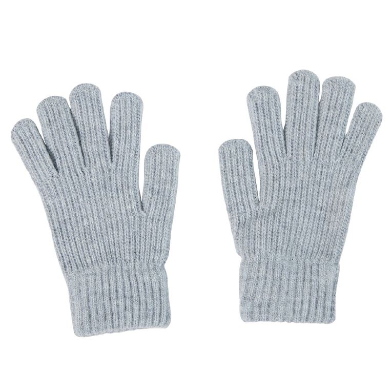 Young Original Kids' Supersoft Rib Gloves, Grey Light, hi-res
