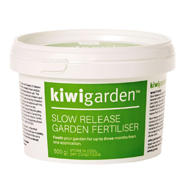 Kiwi Garden Slow Release Fertiliser 500g, , hi-res