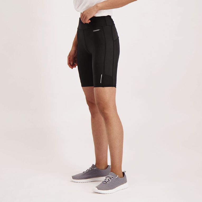 Active Intent Women's Compression Fit Shorts, Black, hi-res