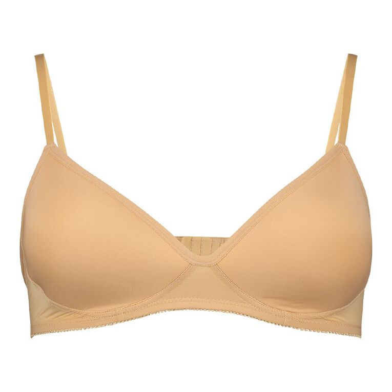 H&H Women's Soft Cup Bra Natural The Warehouse