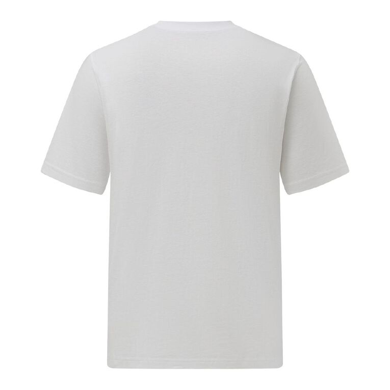 H&H Men's Regular Fit Printed Tee, White Moonscape, hi-res