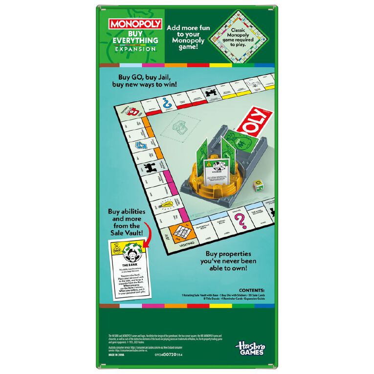 Hasbro Monopoly Buy Everything Game, , hi-res