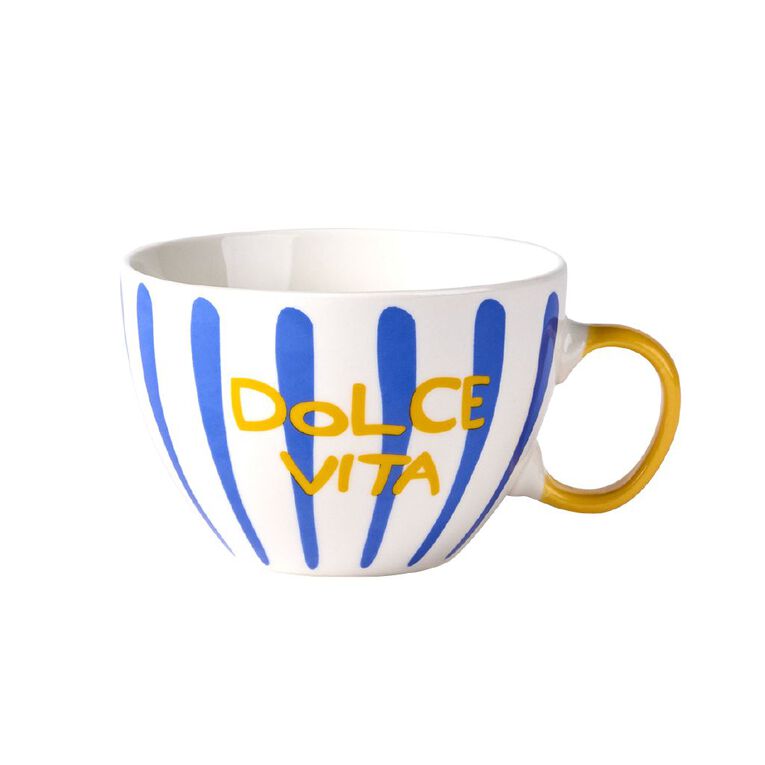 Living & Co Dolce Vita Mug Blue Dark, , hi-res