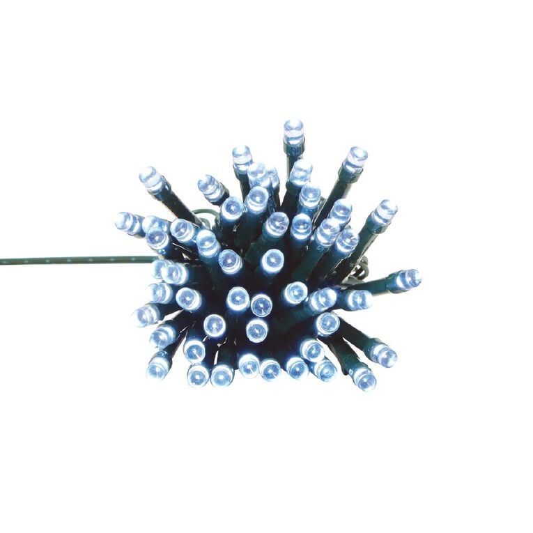 Kiwi Garden Solar String Lights White 50 LED, , hi-res