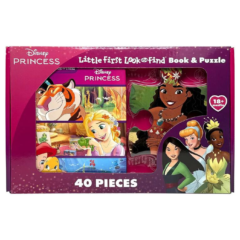 Disney Princess: Little First Look & Find & Puzzle Box, , hi-res