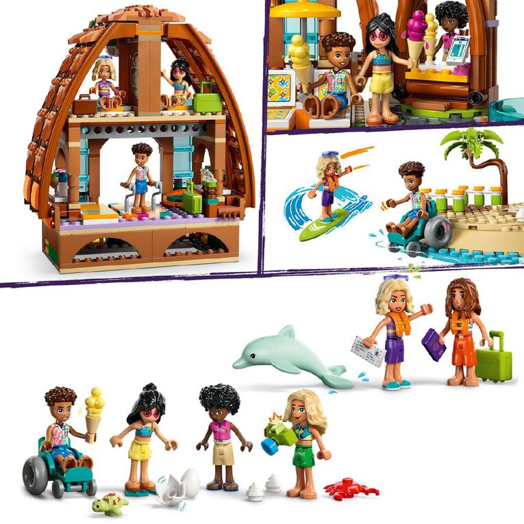 LEGO Friends Family Vacation Beach Resort 42673, , hi-res