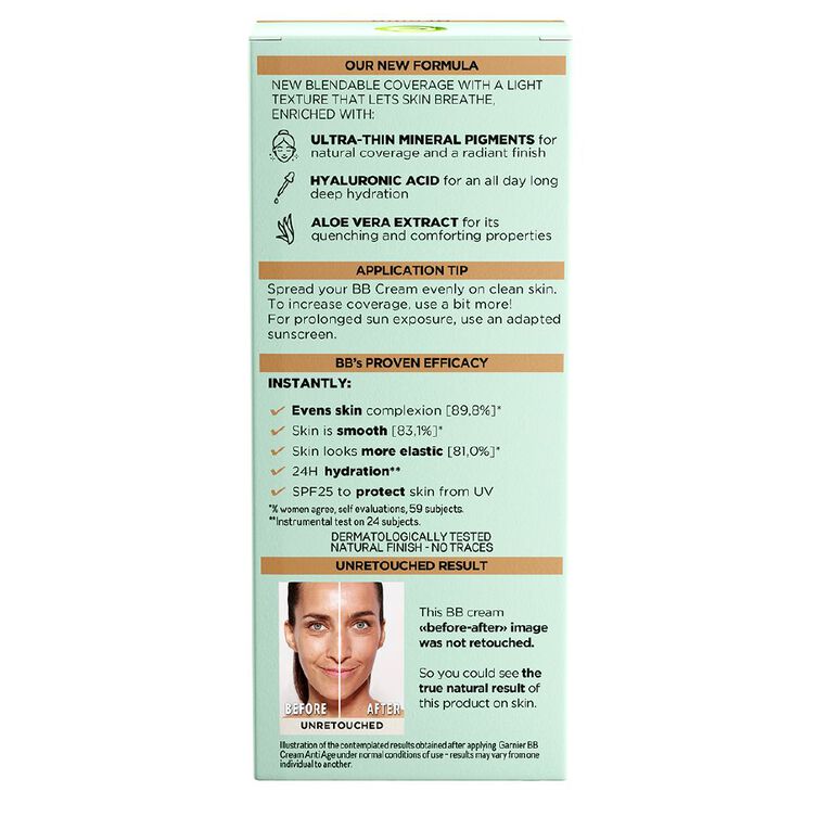 Garnier Bb Cream Anti-ageing Medium 50ml, , hi-res