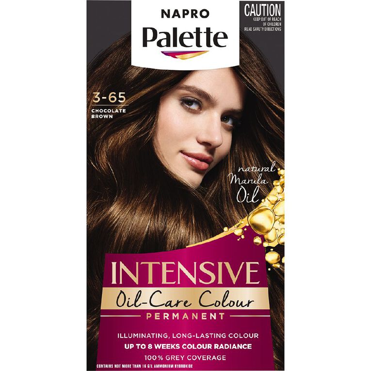 Napro Palette Hair Colour Choc Brown 3-65, , hi-res