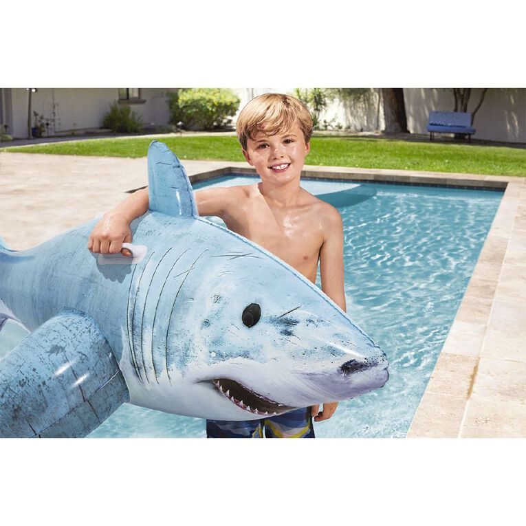 Bestway Realistic Shark Ride-On Float, , hi-res