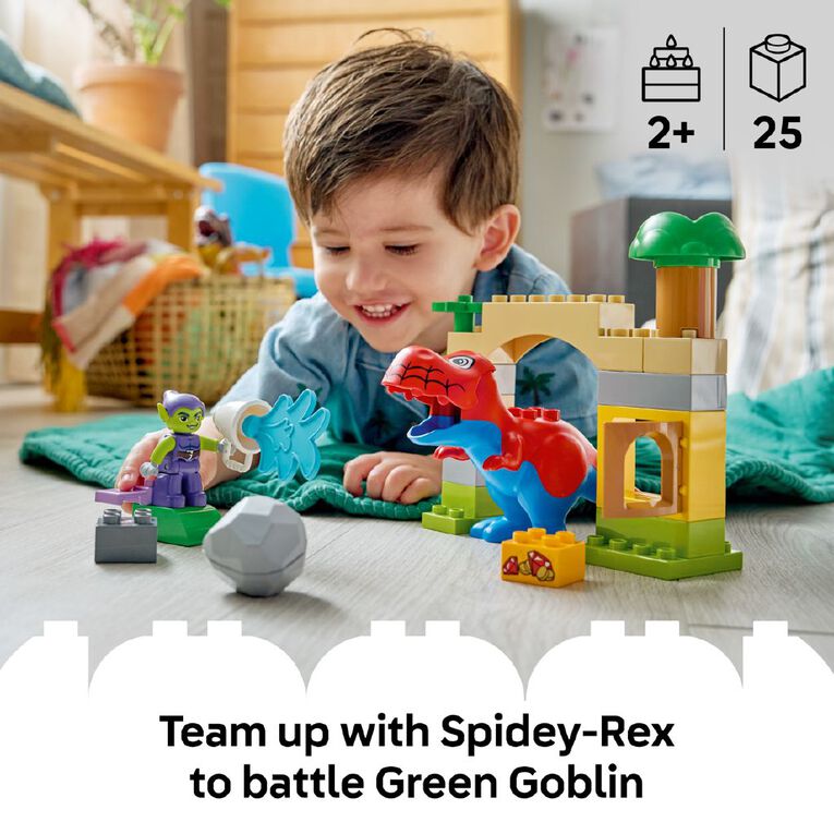 LEGO DUPLO Dinosaur Spidey-Rex vs Green Goblin 10463, , hi-res