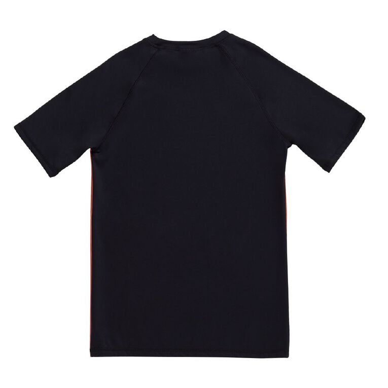 Dragon Ball Short Sleeve Rash Vest, Black/Orange, hi-res