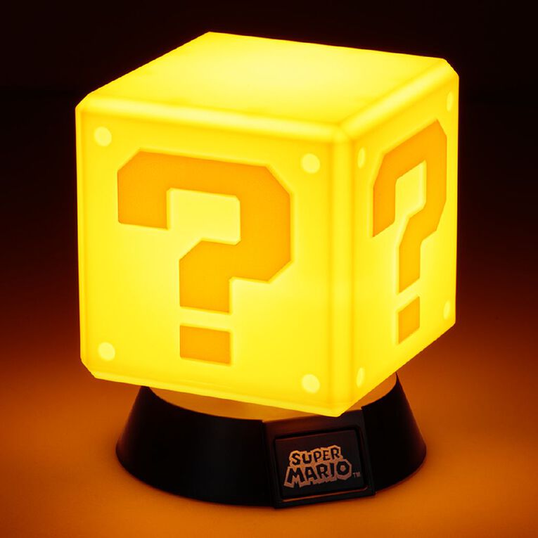 Paladone Super Mario Question Block Icon Light, , hi-res