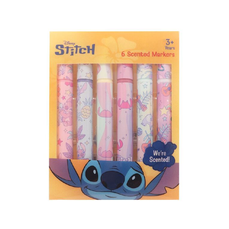 Stitch Scented Markers 6 Pack, , hi-res