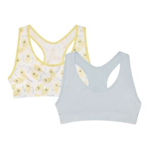 H&H Girls' Seamfree Racer Crop 2 Pack