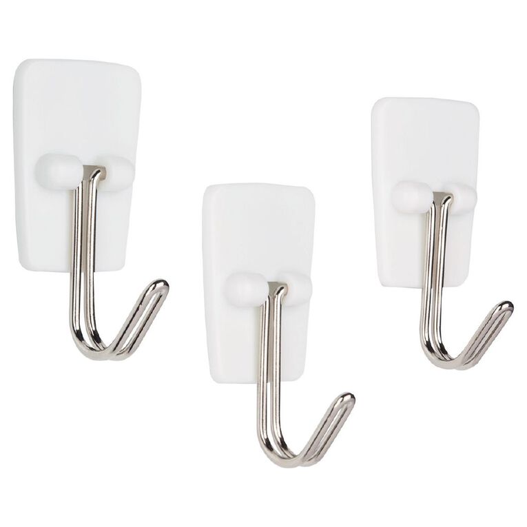 Command Wire Hooks Small White The Warehouse