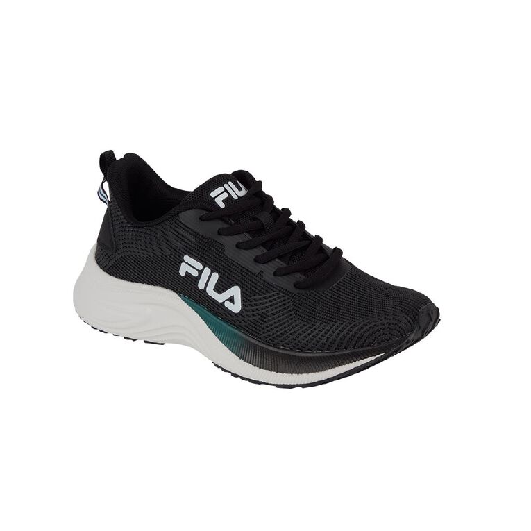 Fila Men's Trainers, Black/Green, hi-res
