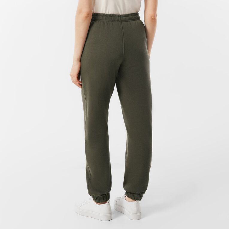 H&H Women's Essential Trackpants, Green Dark, hi-res