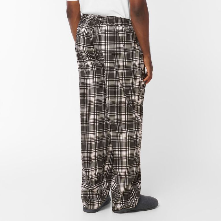 H&H Men's Woven Pyjama Pants, Grey Dark, hi-res
