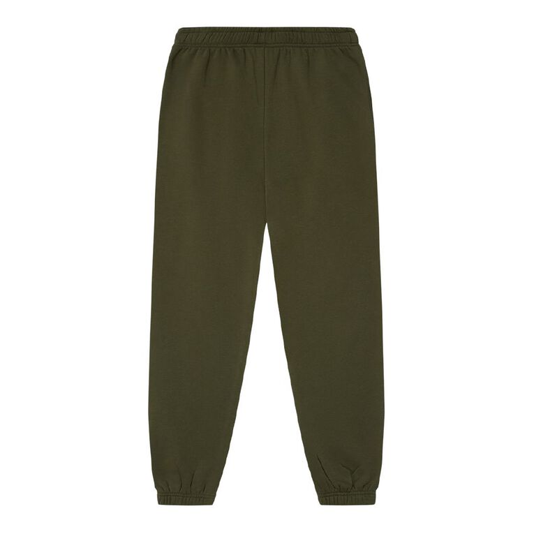 Young Original Plain Trackpants, Green Dark, hi-res