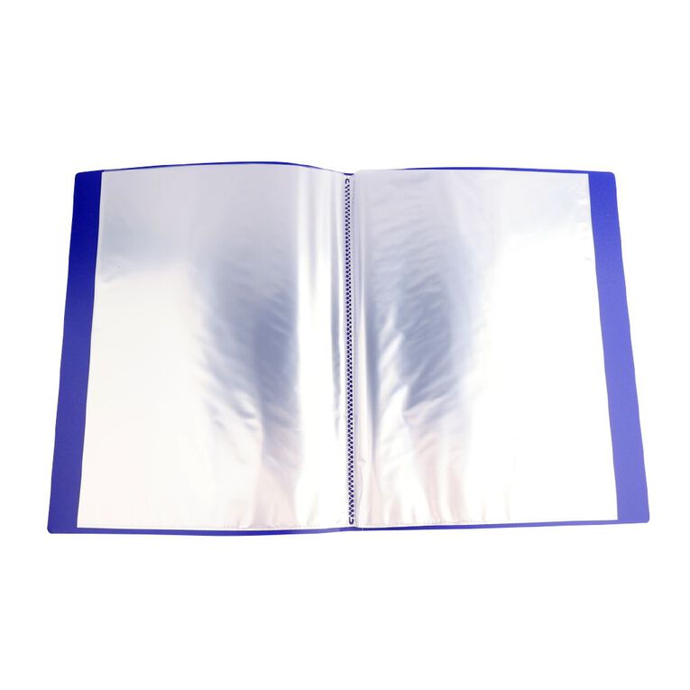 WS Colour Pop Clearbook 20 Page Blue, , hi-res
