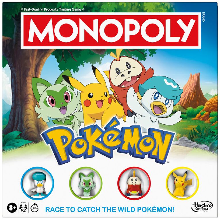 Hasbro Pokemon Monopoly, , hi-res