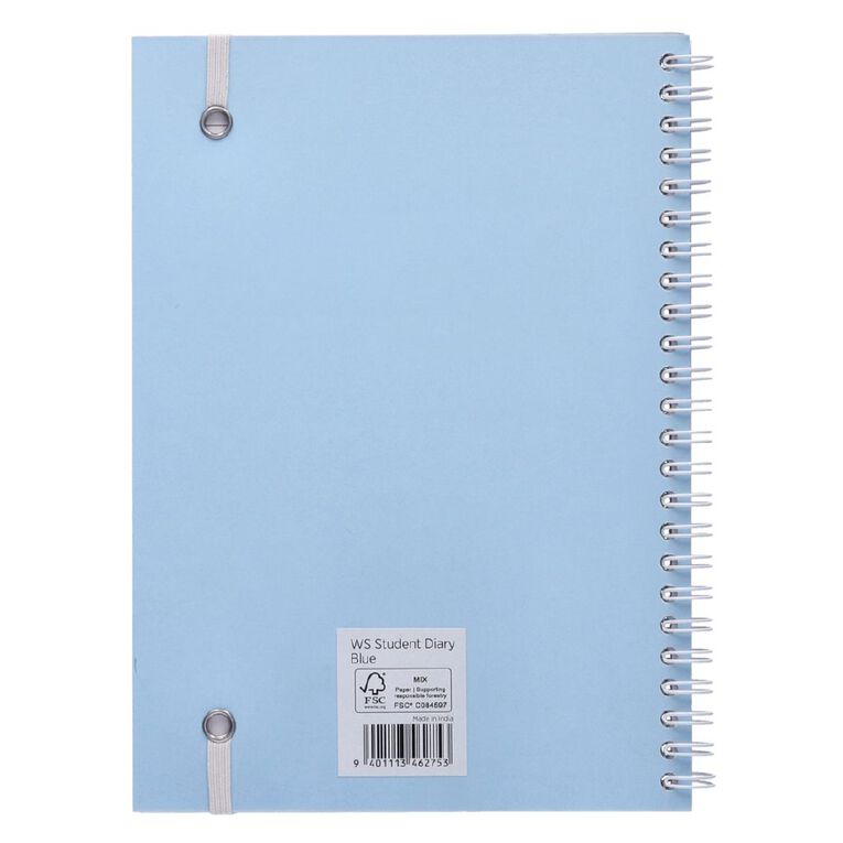 WS 2026 Student Diary Blue, , hi-res