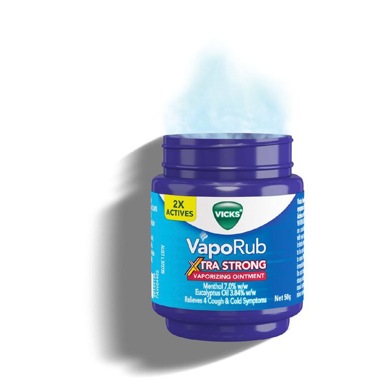 Vicks VapoRub Ointment Decongestant Chest Rub Extra Strong, , hi-res