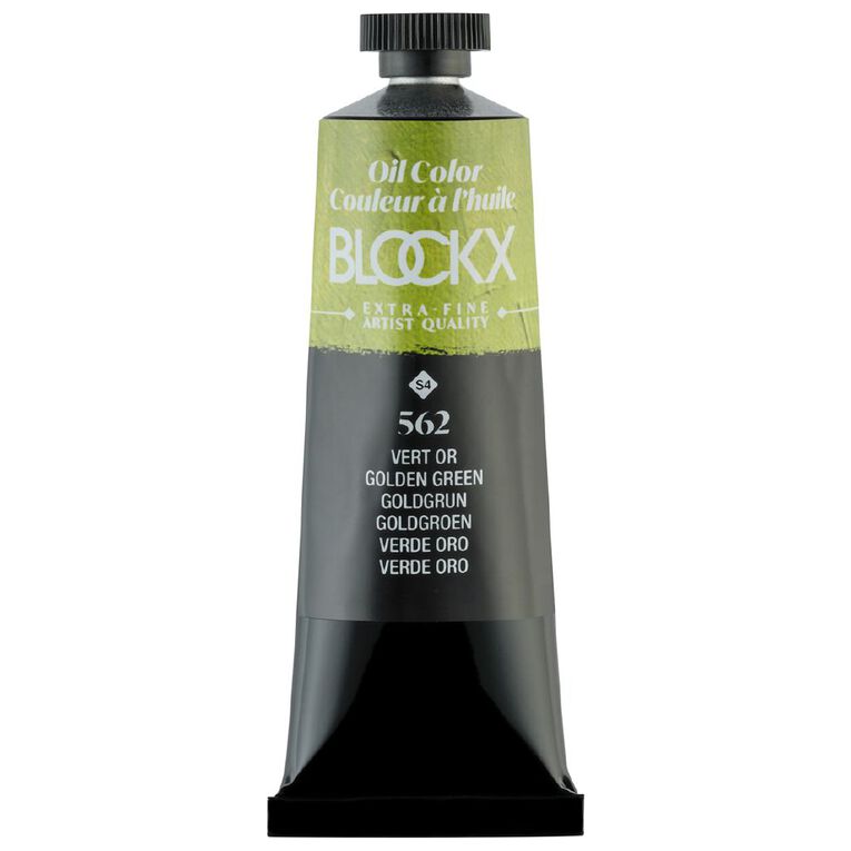 BLOCKX Oil Tube 35ml S4 562 Golden Green, , hi-res