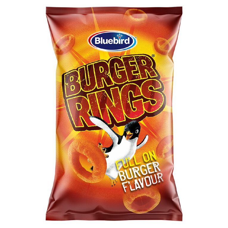 Bluebird Burger Rings 120g, , hi-res