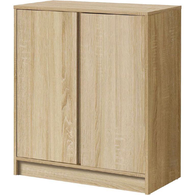 Workspace Soho Credenza Oak, , hi-res