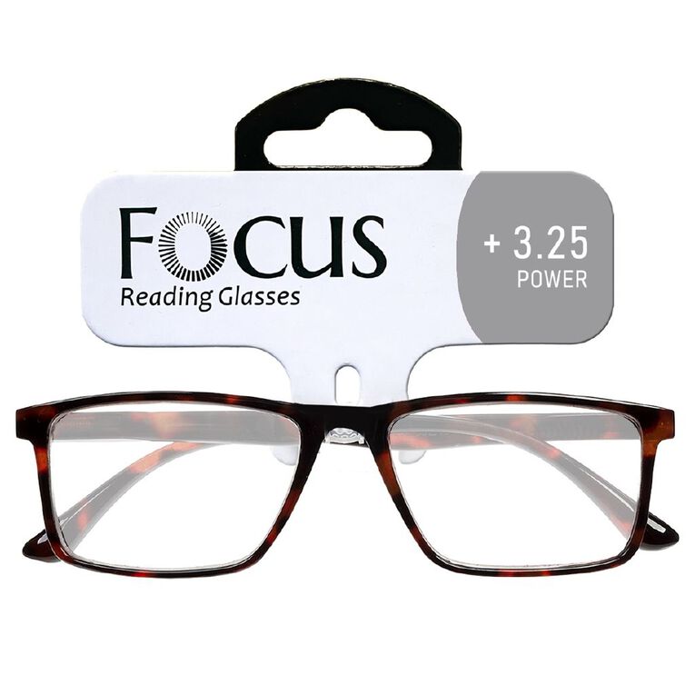 Focus Reading Glasses Refined +3.25, , hi-res