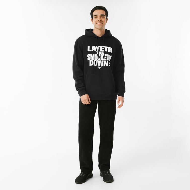 WWE Men's Hoodie, Black, hi-res