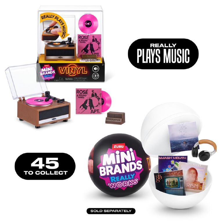 Zuru Mini Brands Vinyls Series 1 Assorted, , hi-res